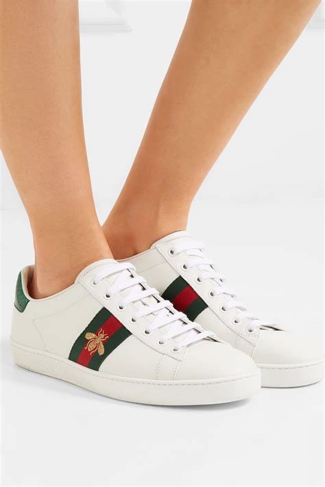 gucci bee inspiration|Women's Ace sneaker with bee in white leather .